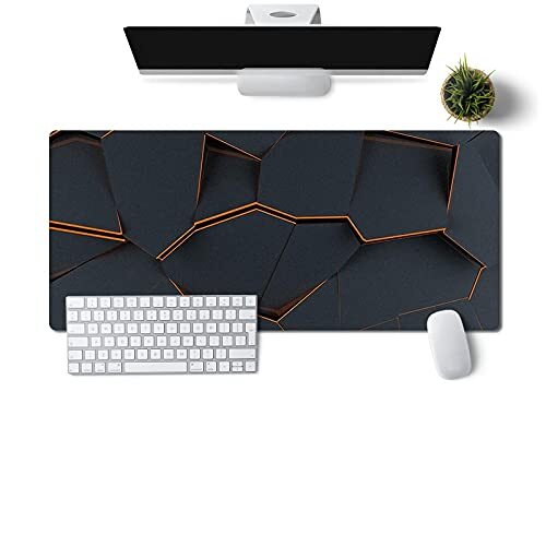 DHSBD Leuke Dierenkat Print Toetsenbord Grote Muismat Computer Muismat