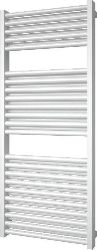 Plieger Imola M Designradiator - Handdoekradiator - 123x50cm - 802W - Wit