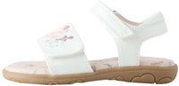 Next - Meisjes - Sandalen met klittenbandsluiting en borduursel - Wit