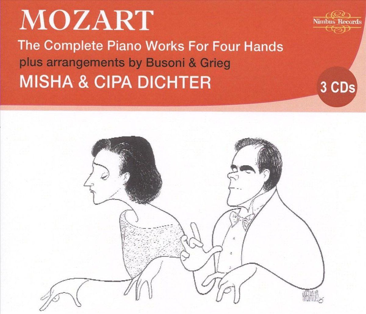 OUTHERE Mozart: Complete Piano Works For 4 - Muziek