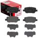 BREMBO Bremsbelagsatz, Scheibenbremse P28078