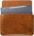 Rosso Deluxe Sleeve - Echt Leer Laptophoes - Bruin