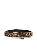 Tommy Hilfiger Riem 'AMERICAN' beige / sand / zwart