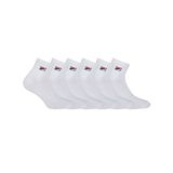 Sokken B1 Sokken Heren en Dames 39-42, Katoen Set van 6, Wit | Uniseks, Volwassenen, Mid High Sokken, Ideaal voor sneakers/hoge schoenen, Zomer/Tussenseizoen, 6 Paar