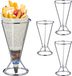Relaxdays set van 4 frietzakhouder
