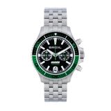 Breil MANTA P.R.O. Steel Horloge voor Heren, Groen, Eén maat, armband