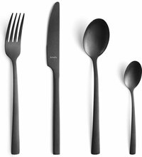 Amefa Manille - 16-delige bestekset voor 4 personen - Stonewash Zwart