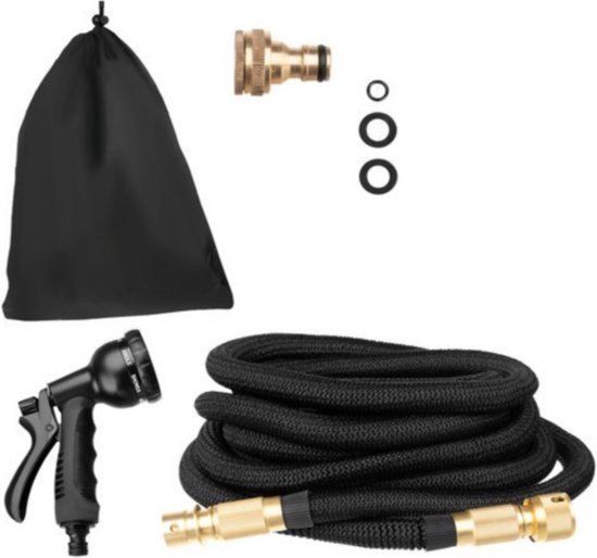 Ariko Extreme Hose Flexibele Tuinslang - 15m - Zwart
