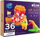 Okto Clay 3D DIY Kunstwerk, 36 couleurs set met Air Clay, gereedschap en opbergzakjes
