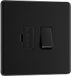 Schroefloze platte mat zwart geschakelde 13A Fused Connection Unit