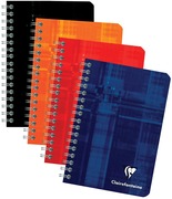 Clairefontaine Spiraalschrift Wit Geruit 14 x 9 cm 90 g/m² 50 vellen