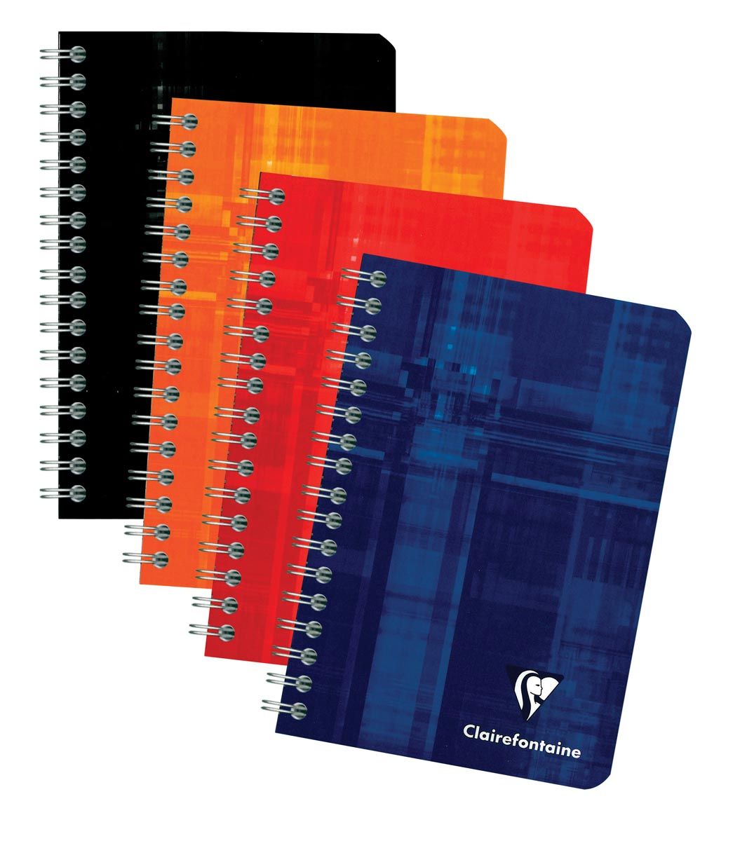 Clairefontaine Spiraalschrift Wit Geruit 14 x 9 cm 90 g/m² 50 vellen