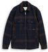 Tom Tailor Overshirt met wol Maat XXL navy camel check
