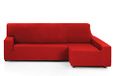 Martina Home Túnez hoes voor chaise longue, hoekdeel rechts, rood