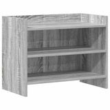 vidaXL TV-kast 60 x 33 x 47 cm Grijs Sonoma Bewerkt hout