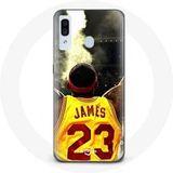 Maniacase Hoesje voor Samsung Galaxy A30 Lebron James Basketballer