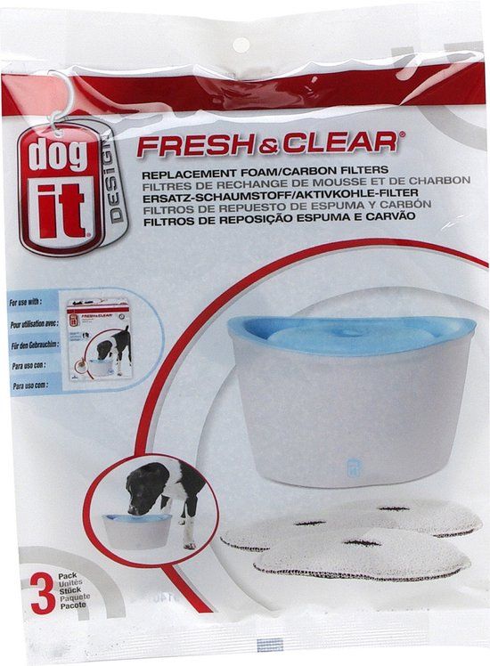 Dog-it Filter Voor Dog-it Drinkfontein - 1 St.