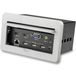 StarTech.com BOX4HDECP2 Boîte AV encastrable pour table de conférence 4K Argent