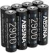 Absina Oplaadbare AA batterij (penlite) NiMH 1.2 V 8 stuk(s)