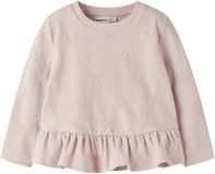 NAME IT NMFKATTY LS TOP Meisjes Lange mouwen shirts Lotus Katoen/Polyester/Elastaan Maat 92