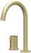 IVY Tribe Wastafelkraan - 2-Gats Bladmontage - Geborsteld RVS 316 Mat Goud PVD