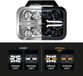 Hella LED Verstraler Blade Chrome Wit/Oranje Positielicht Ref 25