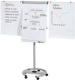Franken Flipover op wielen - 95 x 67 cm magneethoudend papierklem - pennengoot beschrijfbaar