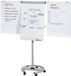 Franken Flipover op wielen - 95 x 67 cm magneethoudend papierklem - pennengoot beschrijfbaar