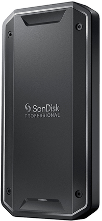 SanDisk Professional Pro G40 2TB NVMe USB-C/Thunderbolt External SSD - Black