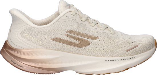 Skechers Hands Free Slip-Ins SKX Aero Spark Dames Sneaker - Beige - Maat 40