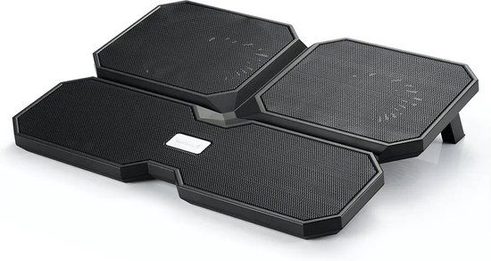 DeepCool Multi Core X6 Laptop Cooler - Black - 15.6"