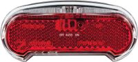 AXA Riff Éclairage de vélo – Feux de vélo à LED Feu arrière à piles – Système marche/arrêt automatique – 50-80 mm – Feu de vélo avec visibilité latérale