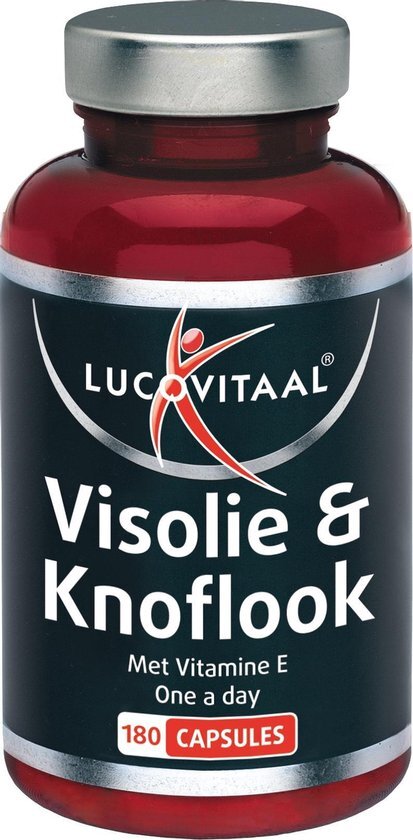 Lucovitaal Visolie Knoflook Capsules