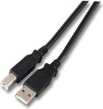 EFB Elektronik K5255SW.0,5 USB-kabel 0,5 m USB A USB B zwart