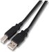 EFB Elektronik K5255SW.0,5 USB-kabel 0,5 m USB A USB B zwart