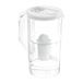 Wessper Waterfilterkan 2,8 liter, waterkaraf met LED-teller, karaf met Classic filter, actiefkool waterfilter, compatibel met Brita Filter Classic – Wit