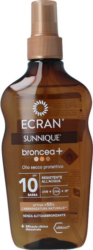 Ecran Sunnique SPF10 Broncea+ Olie