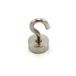Magneet Expert 19mm dia Neodymium klemmagneet met M5 haak - 15kg Pull (Pack van 4)