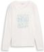 Tom Tailor - Chemise à manches longues et imprimé - Taille M - Whisper White