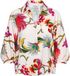 &Co Woman MARIJKE FLOWER blouse met driekwart mouw en klassieke kraag - katoen - gebloemd - regular fit - vrouwen - L
