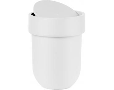 Umbra Touch afvalbak met deksel - Wit