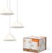 LEDVANCE lampe suspendue Decor Lotus Leaf blanc