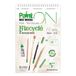 Clairefontaine 976003C Micro-Geperforeerd Spiraalblok PaintON Gerecycleerd A5 14,8x21 cm 250g - 12 Vellen Multi-technieken Tekenpapier 100% Gerecycleerd met Gesatineerd Oppervlak - Wit