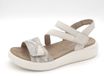 Remonte Dames Sandaal - D3L51-60 Lichtbeige/Combi - Wijdte H - Maat 40