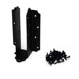OZCO Laredo Sunset 8" tot 10" Joist Hanger Flush (4 per pak), zwart