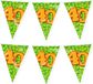 Paperdreams guirlande d'anniversaire 40 ans - 2x - 10m - Feuille métallique - Multi