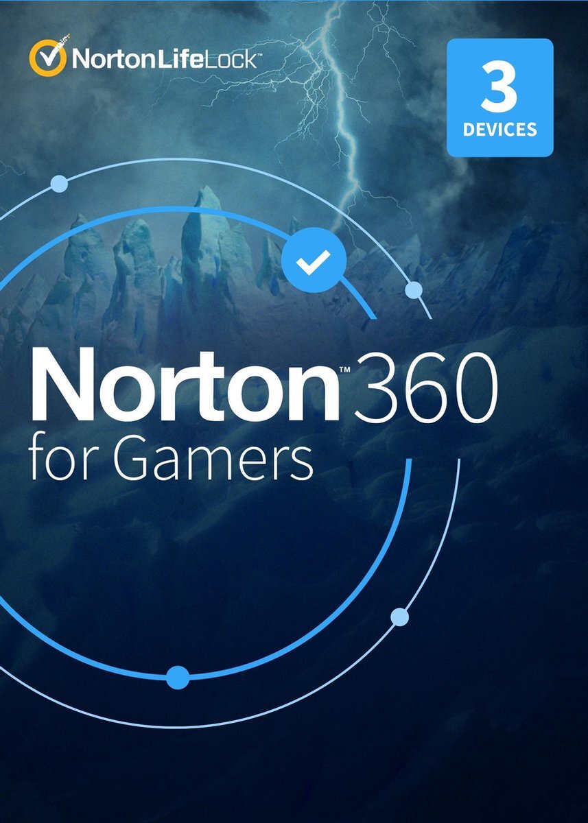 Norton 360 for Gamers 50GB - 1 Gebruiker/3 Devices - 12 Maanden