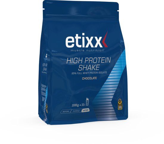 Etixx Power High Protein Shake Chocolate 1000G