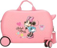 Disney Kids Minnie Mouse Rideable Trolley multicolor