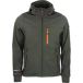 Peak Mountain Veste softshell à capuche Cabra